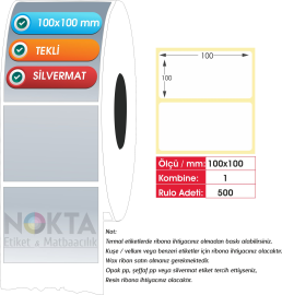 100x100  SİLVERMAT  TEKLİ