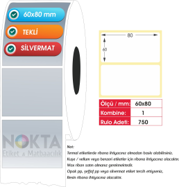 60x80  SİLVERMAT TEKLİ 