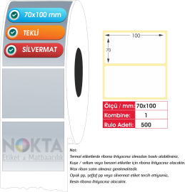 70x100 SİLVERMAT TEKLİ